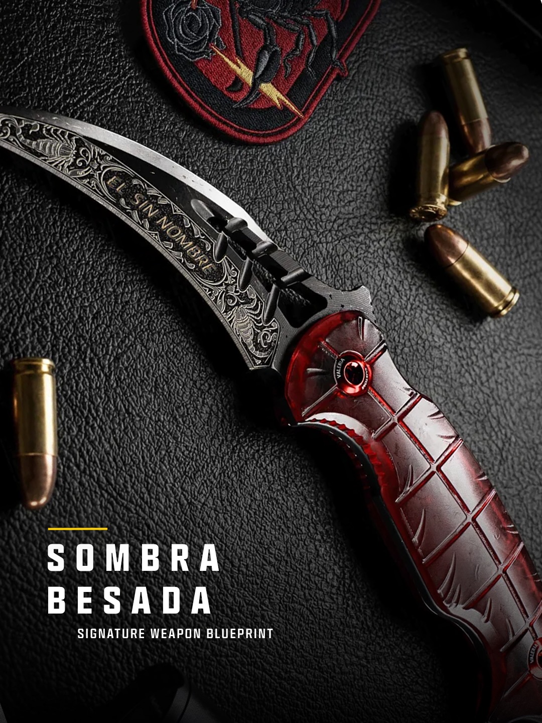 Sombra Besada Signature Weapon Blueprint
